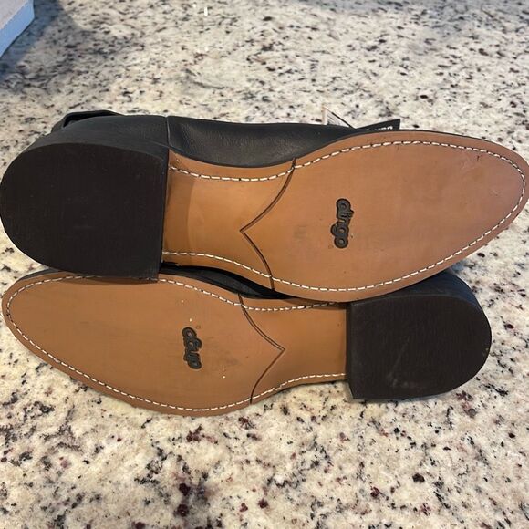 Dingo Mens Amsterdam Slouch Leather Western Cowboy Boots Black Size 9 NWT - Picture 8 of 9